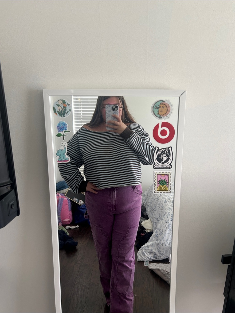 wild fable Purple Straight Leg Jeans - Picture 4 of 4